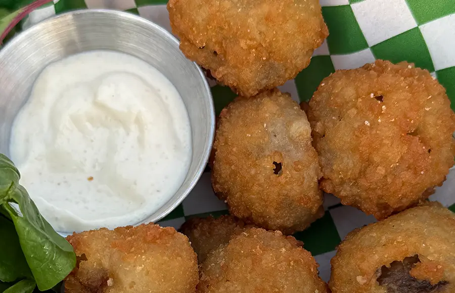 The Nook - Breaded-Mushrooms