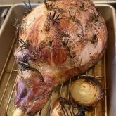 Roasted Lamb Leg
